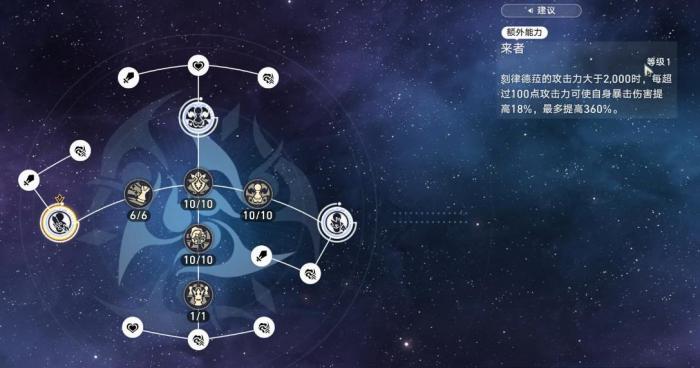 崩坏星穹铁道刻律德菈额外能力有什么用2