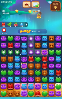 开心消消乐6957关怎么过2