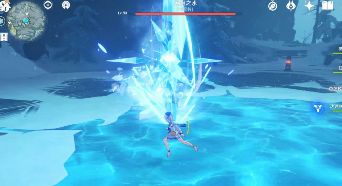 原神冰防护罩怎么打3