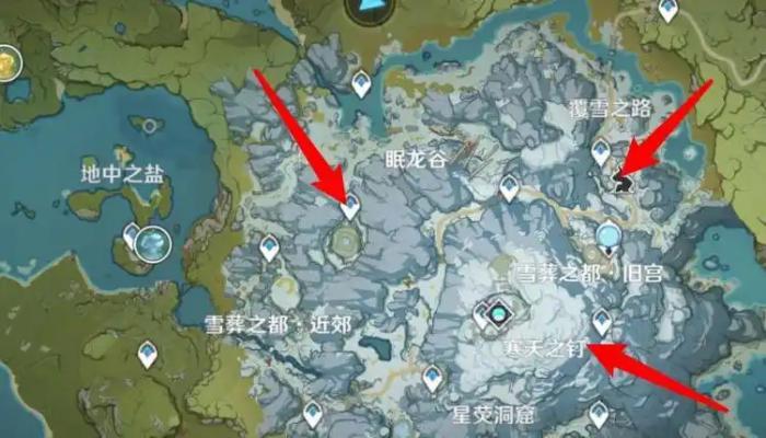 原神雪山山顶寒天之钉怎么解锁2