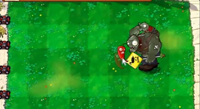 植物大战僵尸巨人僵尸该怎么打1