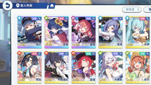 星塔旅人强势角色推荐1