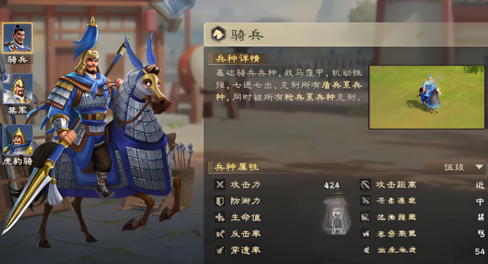 偃武骑兵队体系全解析1