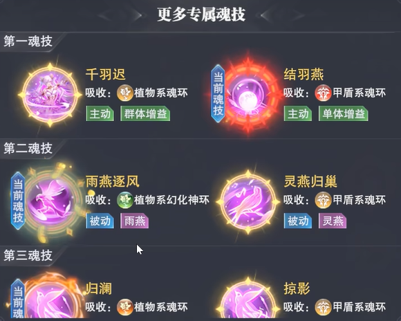 斗罗大陆魂师对决灵燕白沉香介绍1