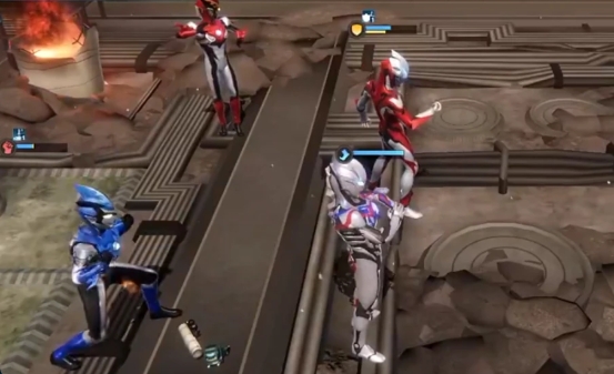 奥特曼系列对决哥尔赞怎么打1