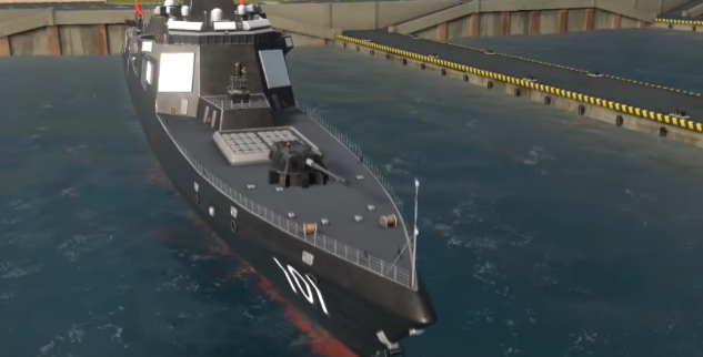 现代战舰055驱逐舰最强搭配2