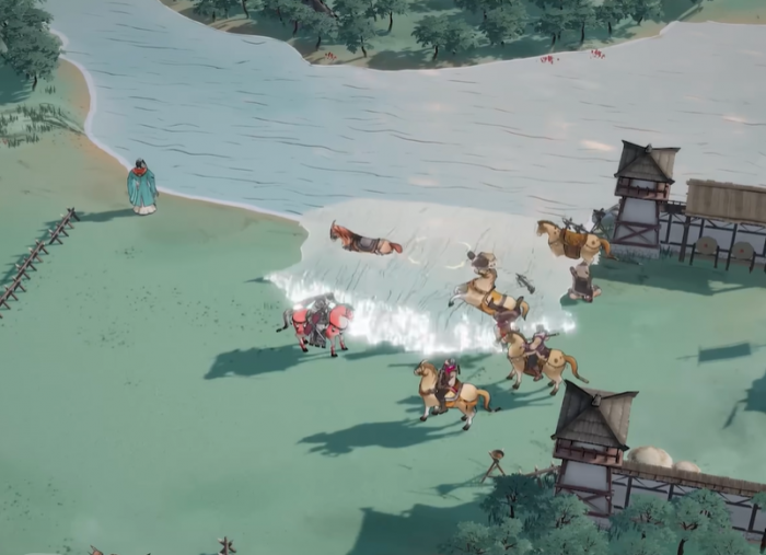 三国望神州水战怎么打1