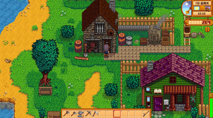 星露谷物语铁匠铺在哪1