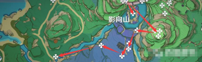 原神绯樱绣球位置在哪2