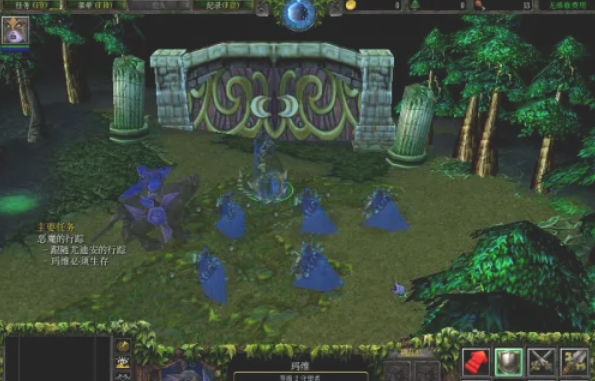 魔兽争霸3冰封王座怎么编队2