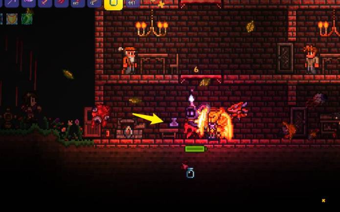 如何在泰拉瑞亚手游中迅速搭建防御设施2