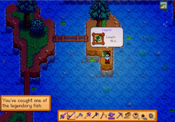 星露谷物语怎么获得鱼王1