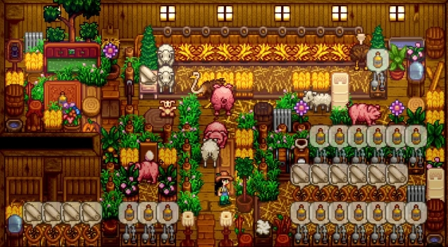 星露谷物语畜棚怎么进行布局1