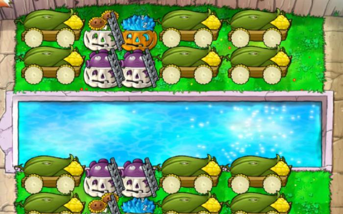 植物大战僵尸无尽开局怎么打的1