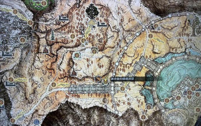 艾尔登法环开局地图怎么打开1