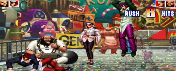 拳皇97神乐布阵怎么出2