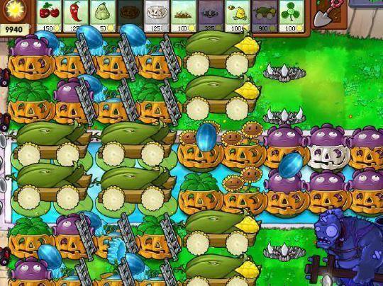 植物大战僵尸坚不可摧黑夜怎么过3