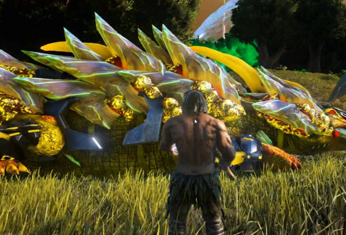 方舟生存进化泰坦龙驯服后吃什么1