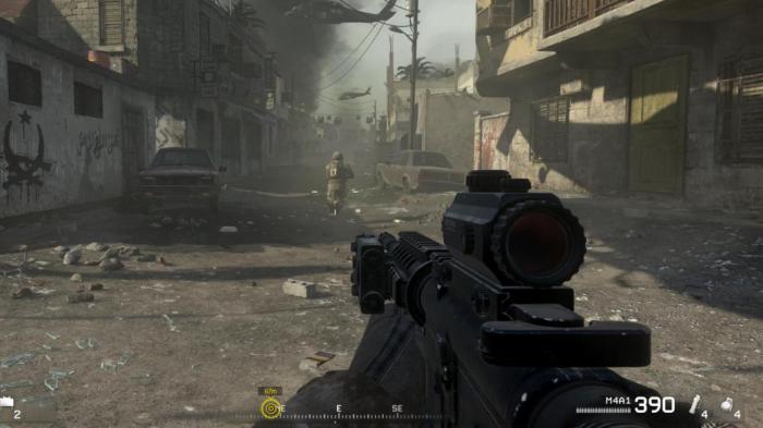 使命召唤4第一关怎么走不动1