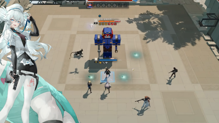 少女前线2芙洛伦可以和哪些角色组队3