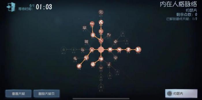 第五人格约瑟夫的天赋该怎么带2