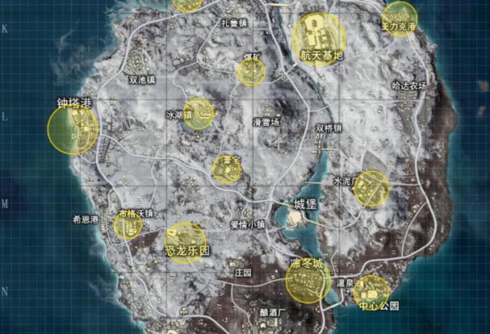 和平精英哪个地图上分快3