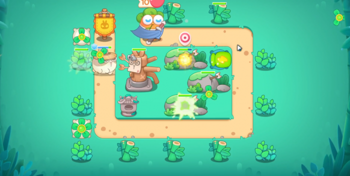 保卫萝卜4卧兔第三关怎么过2