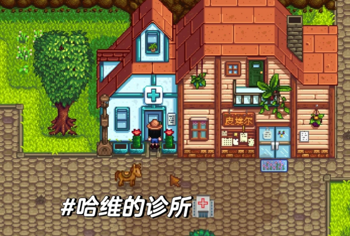 星露谷物语哈维诊所和绿洲有什么1