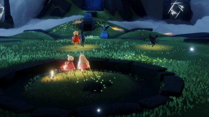 光遇怎么从墓地去暴风眼2