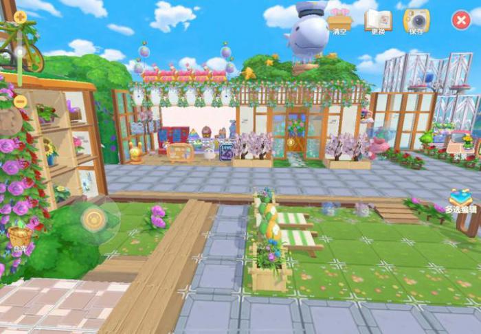 摩尔庄园怎么布置小屋室外3