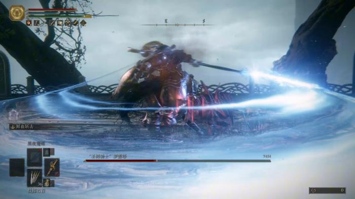 艾尔登法环圣树骑士怎么打1