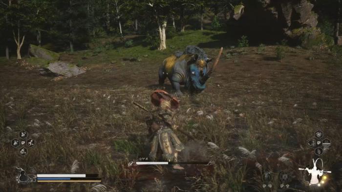 黑神话悟空头目金甲犀怎么打1