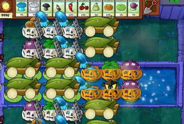 植物大战僵尸无尽模式怎么开局1