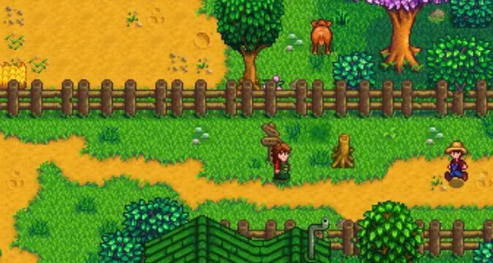 星露谷物语如何快速获得硬木1