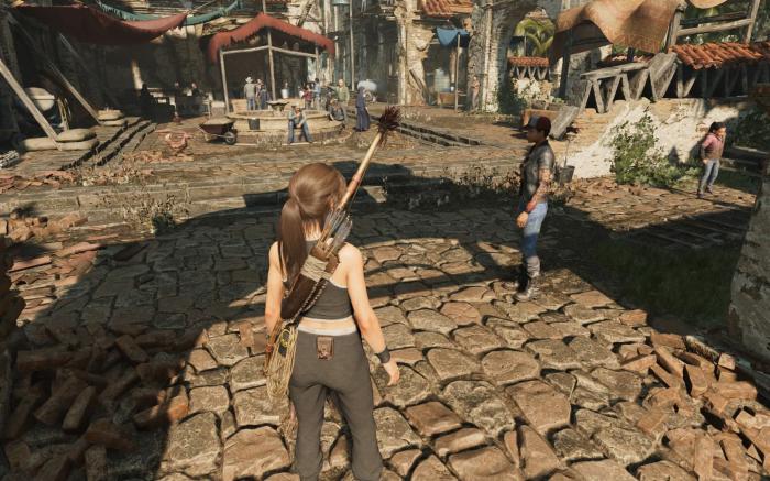 古墓丽影怎么抓钩荡1