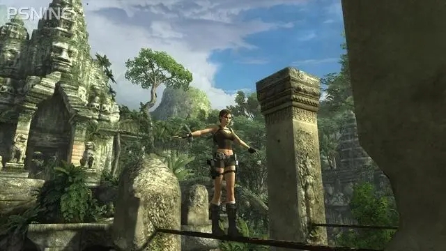 古墓丽影怎么抓钩荡3