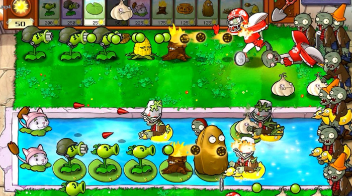 植物大战僵尸跳跳乐怎么过1