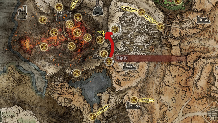 艾尔登法环火山地图怎么解锁2