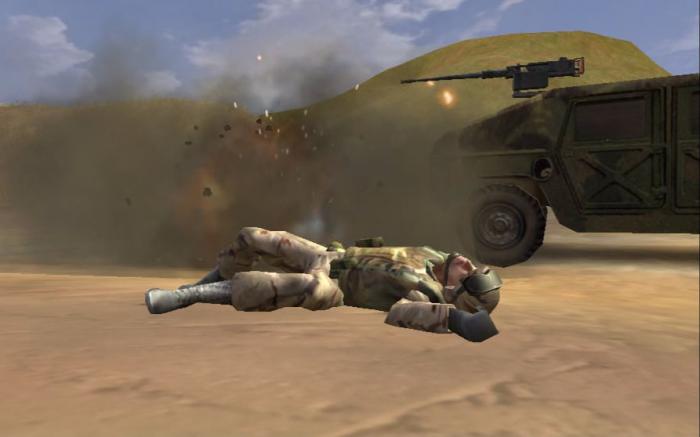 使命召唤4黑鹰坠落怎么过去2