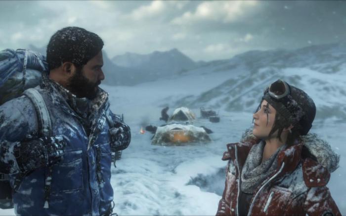 古墓丽影崛起雪山第二关怎么过2