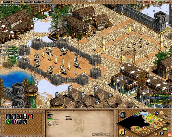 帝国时代2怎么打高丽3