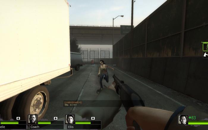 求生之路2怎么选择章节模式1