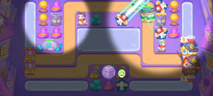 保卫萝卜4第45关怎么过3