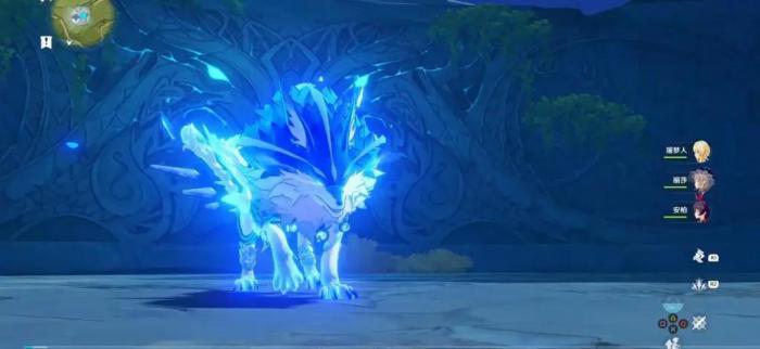 原神北极狼王怎么打1