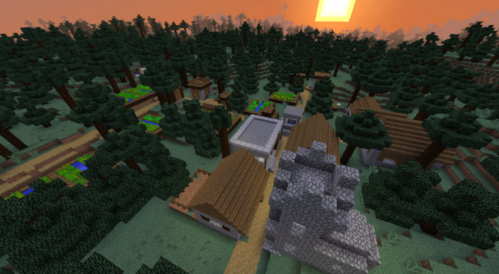 我的世界怎么自制村庄3