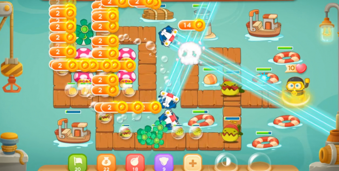 保卫萝卜3码头第五关怎么无伤过2