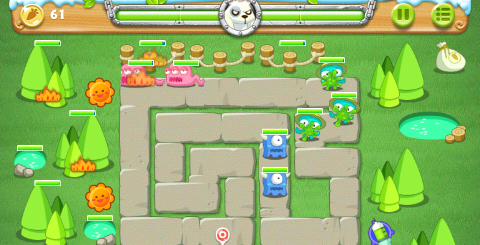 保卫萝卜2第十三关怎么过2