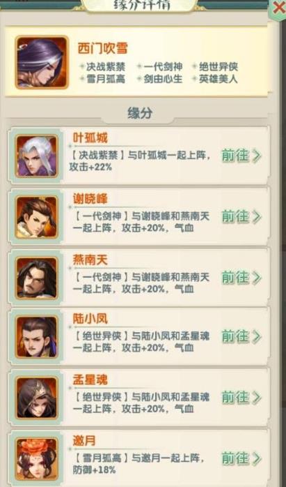 大掌门2李寻欢怎么搭配阵容3