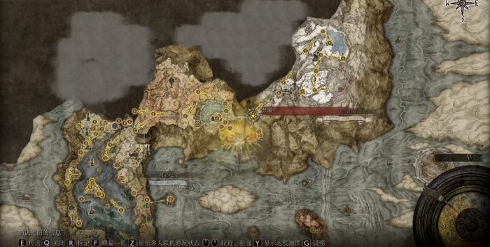 艾尔登法环雪山巨人在哪1