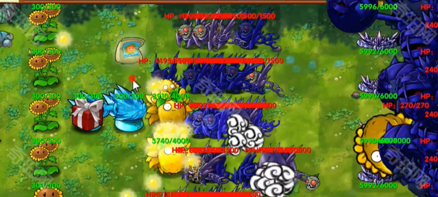 《植物大战僵尸融合版》新僵尸冲锋黑曜石小鬼3